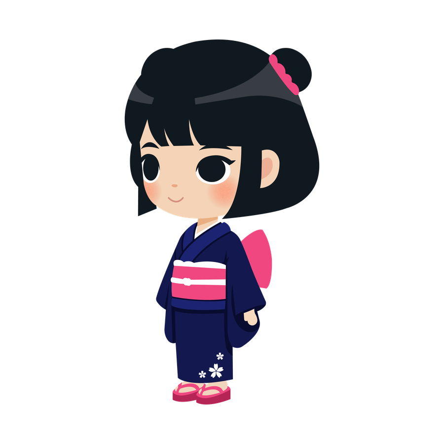 Mia, mascota de Kumsaki, lista para tu pedido